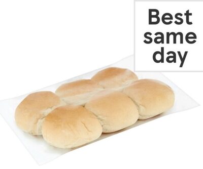 Tesco Big Bite Soft White Rolls 6 Pack