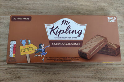 Mr Kipling 6 Chocolate Slices