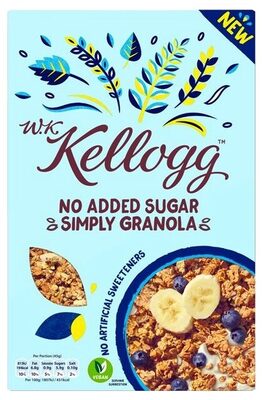 No added sugar simply granola