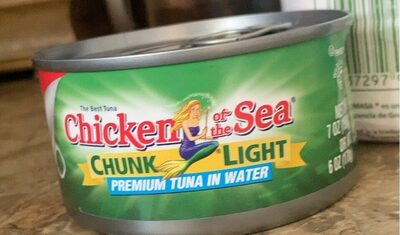 Chunk light premium tuna in water