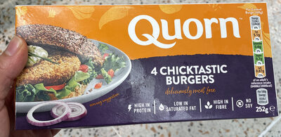 Quorn 4 Chicken Style Burgers