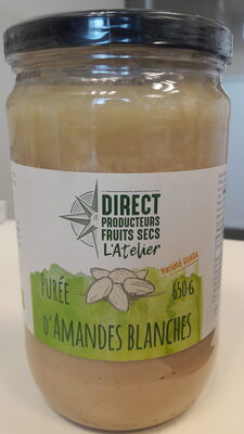 Purée d'amandes blanches