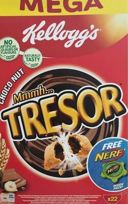 Trésor goût chocolat noisettes