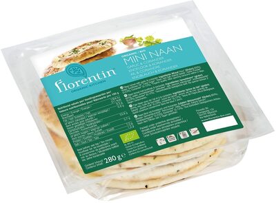 Organic Mini Naan Garlic & Coriander