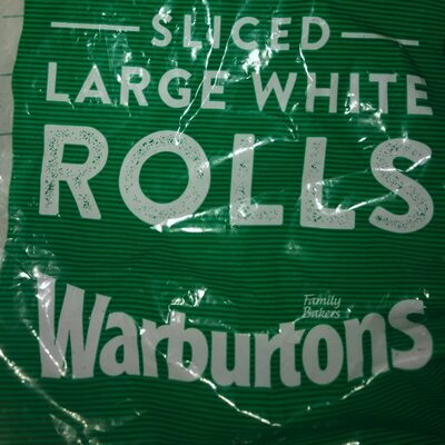 Warburtons Large White Rolls