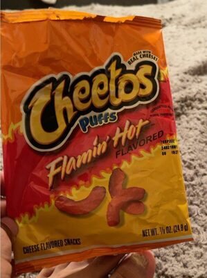 Cheese flavored snacks