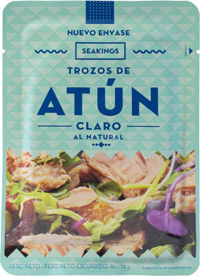 Trozos de Atún Claro al Natural