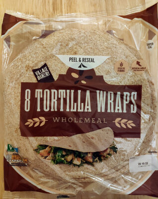 Tortilla wraps wholemeal