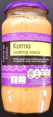 Korma Cooking Sauce