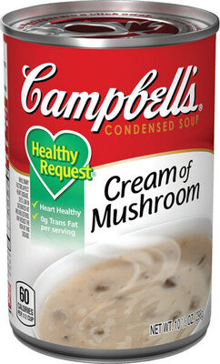 Condensed soup cream of mushroom