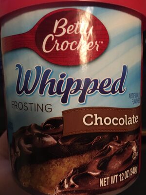 Betty Crocker Whipped Chocolate Frosting