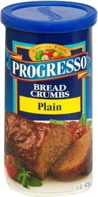 Plain bread crumbs canister