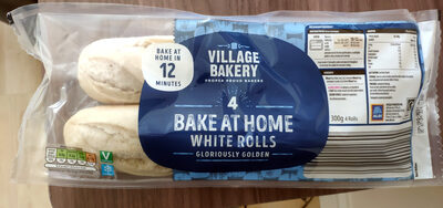 Bake at home white rolls