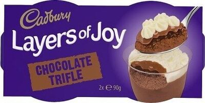 Layers of Joy Chocolate Trifle Desserts 2 x