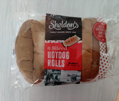 Sliced hot dog rolls