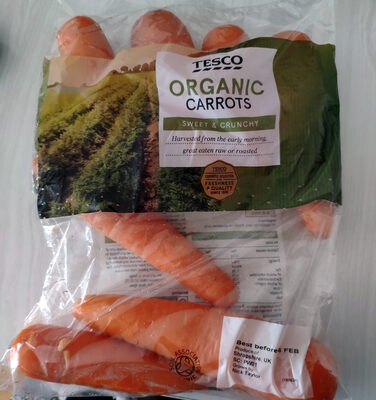 Organic carrots