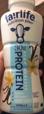 Vanilla nutrition shake