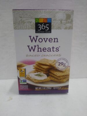 Woven Wheats Baked Crackers
