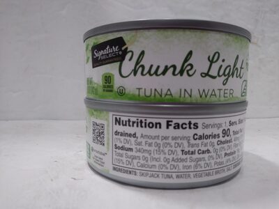 Tuna, Chunk Light in Water