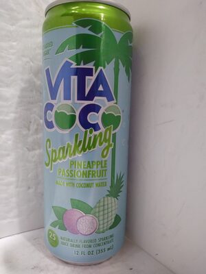 Sparkling Pineapple Passion Fruit Juice Drink from Concentrate
