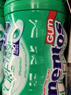 Mentos Pure Fresh Gum Spearmint