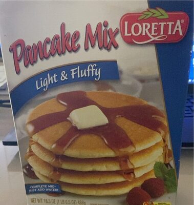 Light & fluffy pancake mix