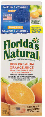 Orange Juice with Calcium and Vitamin D
