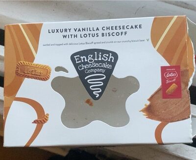 Luxury Vanilla Cheesecake With Lotus Biscoff