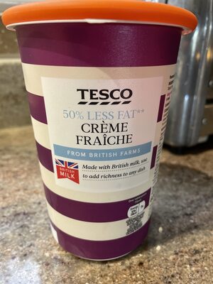 Reduced fat creme fraiche