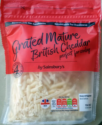 Grated Mature British Cheddar