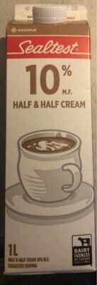 Sealtest Half & half cream