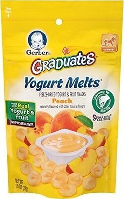 Yogurt Melts Peach