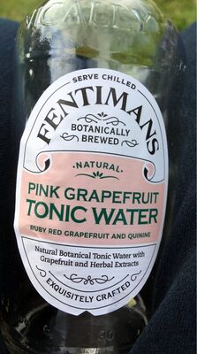 Pink Grapefruit Tonic Water