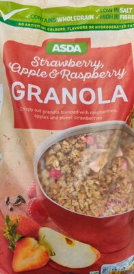 Strawberry, Apple and Raspberry Granola