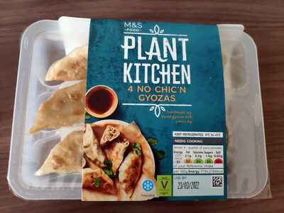 No chic'n gyozas