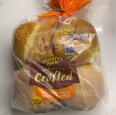 Perfectly Crafted Hamburger Buns Brioche Style