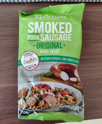 Smoked pork sausage original