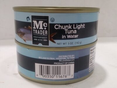 Chunk light tuna water