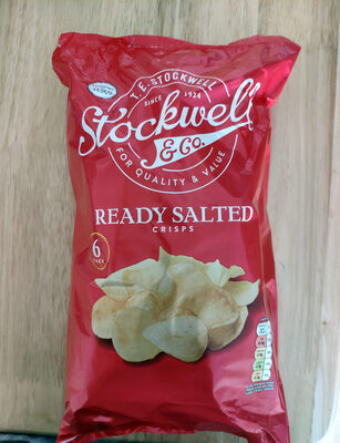 Ready salted crisps