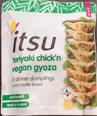 Teriyaki chick’n vegan gyoza
