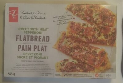 Sweet with Heat Pepperoni Flatbread