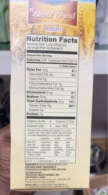 Whole Wheat Rotini