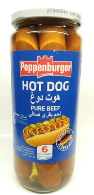 Poppenburger Hot Dog Pure Beef