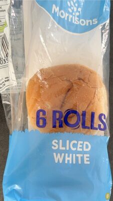Sliced white rolls