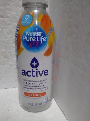 Still water Beverage with Potassium - Orange Flavored