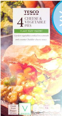 TESCO Cheese & Vegetable Pies