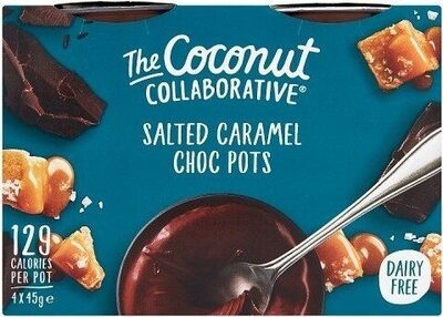 Coconut Collaborative Salted Caramel Choc Pots 4 x
