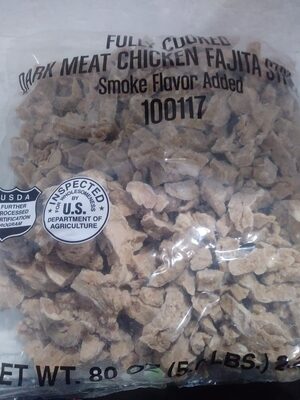 Fully Cooked Dark Meat Chicken Fajitas Strips