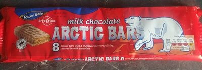 Milk chocolate arctic bars