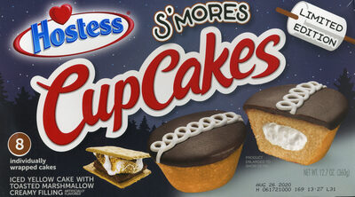 Hostess S'Mores Cupcakes